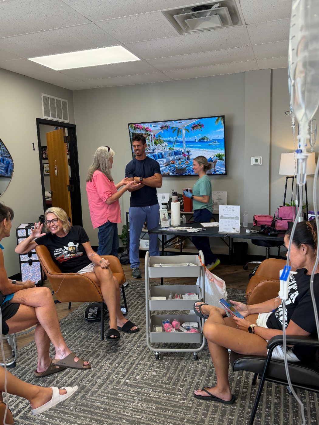 A private group IV event in Tulsa